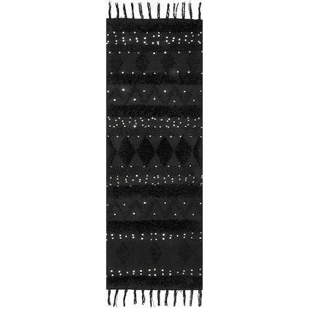 Nuloom Chandy Textured Wool Area Rug 2ft 6in x 8ft SESQ03A-2608